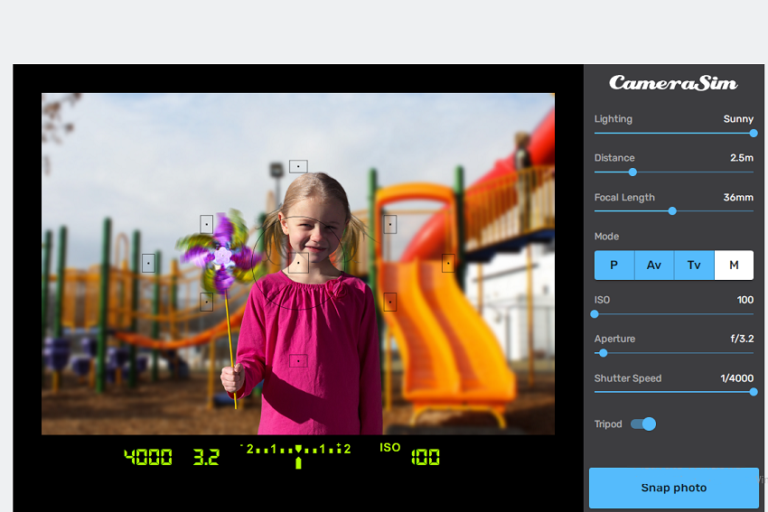 10 شبیه ساز دوربین عکاسی برتر برای مبتدیان شوت شات