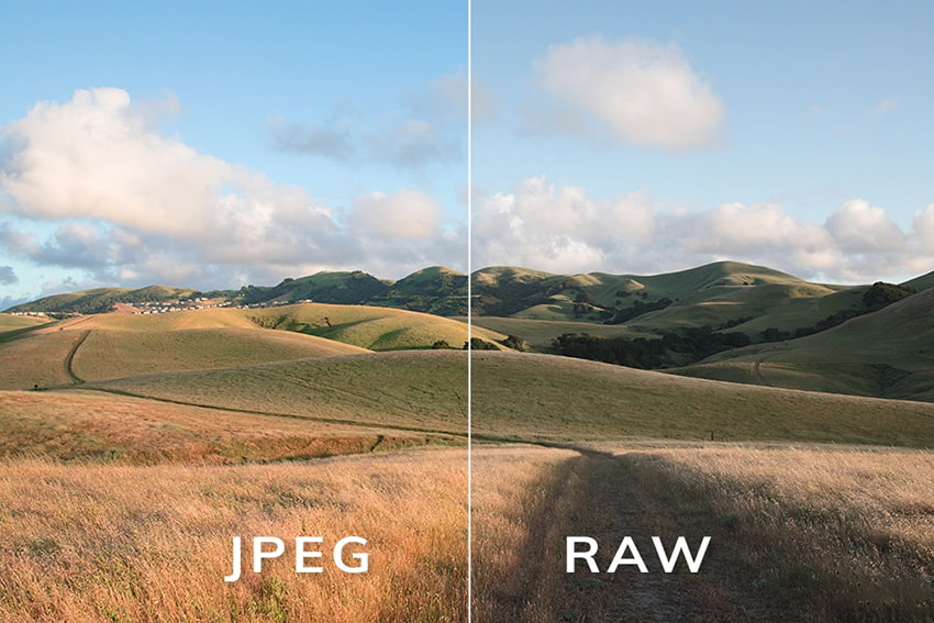 JPEG یا RAW